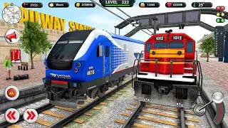 City Train Driving Sim Game 3D - Clasic Mode Level 4
