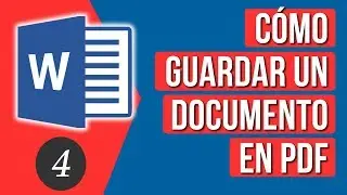 Como Guardar un Documento de Word en PDF