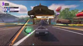 Fortnite: Rocket Racing | Race 4 Gameplay (No Commetary)