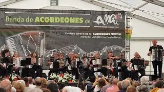 VIENTO DEL NORTE - BANDA ACORDEONES AMGu - GUARDO (PALENCIA) - FIESTAS SAN ANTONIO 2023