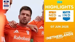 FIH Hockey Pro League 2024-25 Highlights: Netherlands vs India (M) | Match 1
