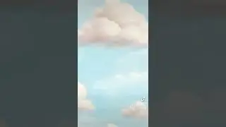 Clouds in the sky loop