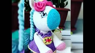 Готовые игрушки крючком.
