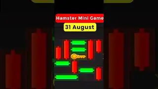 Hamster kombat mini game today | Hamster kombat mini game key | 31 August hamster kombat new key
