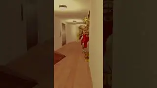 ホテルではしゃぐ悟空とブロリー (Goku and Broly having fun at the hotel)