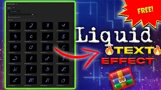 Free Animated Liquid Text Effect/Preset for Premiere pro - ITZ ANKUR