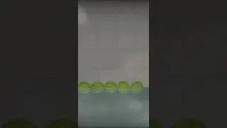 Арбузы плывут по реке в Melon Playground