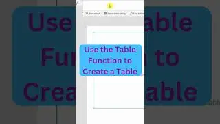 How to Create a Table with Data in Power Apps