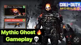 Mythic Ghost 🔥 in Battle royale - Call of duty Mobile #gaming #codmobile #callofdutymobile #ghost