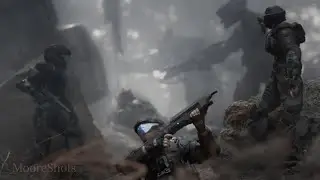 Halo 3 ODST figures brought to life with toy photography