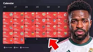 Real Madrid Career Mode But NO REST DAYS! 🥵
