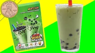How To Make The Matcha Instant Boba Drink Tea Kit By J-Basket