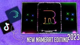 Alightmotion Nameart Video editing_tiktok name art video editing 2023_name art video editing