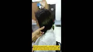 perfect keratin permanent blow hasilnya bisa 2 mode style dan gampang banget ditata sehari hari