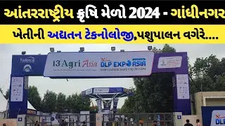 આંતરરાષ્ટ્રીય ક્રૃષિ મેળો ખેડૂતો અને પશુપાલન કરતાં લોકોએ ખાસ જોવો/krushi mela ma kheti ane pshupalan