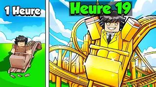 I spent -€105,943 Robux on the best amusement park... (Roblox)