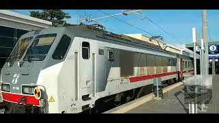 intercity 702 Taranto-Roma Termini E401.006 in partenza da Battipaglia
