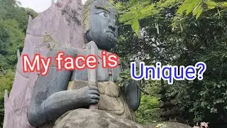 Unique face Buddha in Saitama