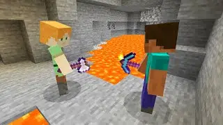 TROLL : ALEX VS STEVE IN MINECRAFT BY BORIS CRAFT PART 3