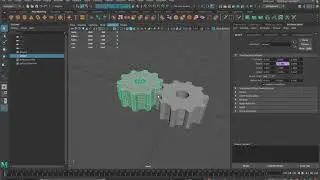 002 Gear Cogs Maya 2020 Expressions