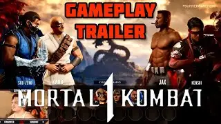 NEW: Mortal Kombat 1 Gameplay Trailer REACTION