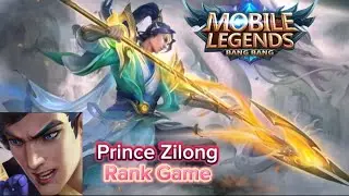ML RANK GAME USING ZILONG HERO 2024