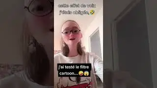 {Tik-Tok Life}:je rentre chez moi, je teste le filtre cartoon 😂.