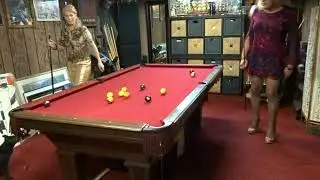 Playing Pool with Mary