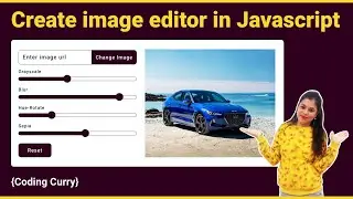How to create image editor in Javascript