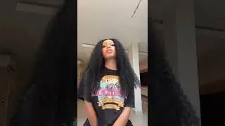 Wear this bomb curly wig, I’m a great dancer😂 #westkisshair #shorts
