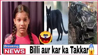 Billi Se Takraai Kar 😜 #funny #comedy #videos #trending #viralnews