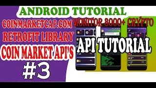 Android Retrofit tutorial All Crypto Currency Signal app using MVVM|COINMARKETCAP API #3