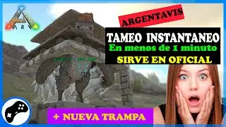 🦅 TAMEAR ARGENTAVIS RAPIDO 🦅 [TRUCO] [SOLO] [INSTANTANEO] [FACIL] NUEVA TRAMPA EN ARK OFICIAL