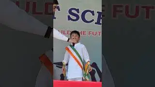 Today 'Swarajya Week' was celebrated  #15august  #speach #rrb #independenceday