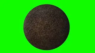 4K Green Screen Free - ROCKY ALIEN PLANET MOON