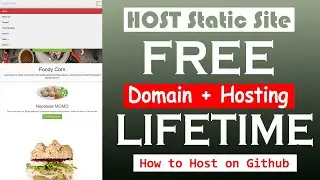 How to Host Site For Free | Free Domain & Free Hosting | Github - Techy Biro
