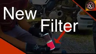 changing oil on Suzuki DR200