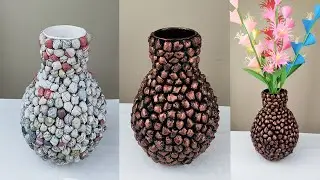 Newspaper Flower Vase | How to Make Flower Vase with Newspaper