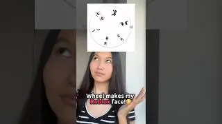 Wheel makes my Roblox Face!🤩 Song Rock your hips by 310Babii 