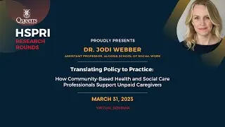 How Community-Based Health & Social Care Professionals Support Unpaid Caregivers w/ Jodi Webber