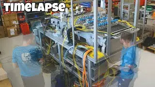 Building Excellence: Epic Timelapse of Machine Assembly 🛠️🎵
