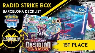 1st Place Rapid Strike Inteleon VMAX Deck From Barcelona SPE! (Pokemon TCG)
