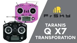 BEST Taranis Q X7 mod upgrade. M7 gimbals, Battery Mode 6000 mAh, TBS Crossfire micro TX