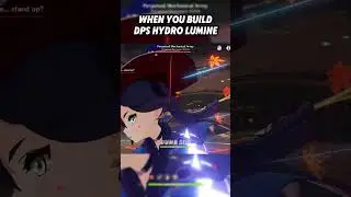 DPS HYDRO TRAVELER STILL HITS HARD  #genshinimpact