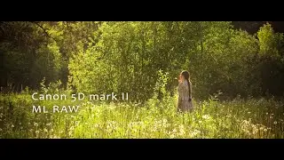 Canon 5D mark II Magic Lantern RAW | Industar 50-2  lens (ML RAW)