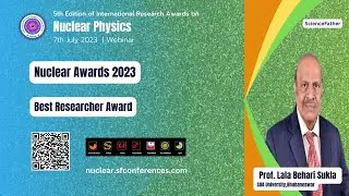 Prof. Lala Behari Sukla | SOA University, Bhubaneswar | India | Best Researcher Award