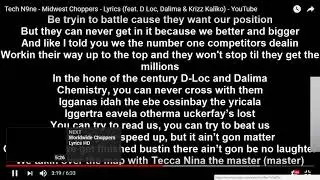 Reaction to Tech N9ne - Midwest Choppers
