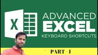 KEYBOARD SHORTCUTS EXCEL