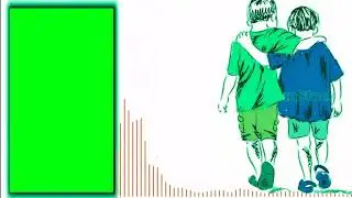 friends love green screen status video and WhatsApp #status