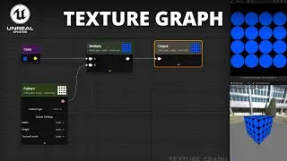 *NEW* How to Use Texture Graph in Unreal Engine 5.4 - Procedural Textures with Nodes